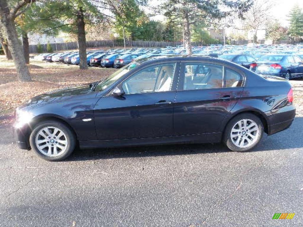 2006 3 Series 325xi Sedan - Monaco Blue Metallic / Beige photo #2