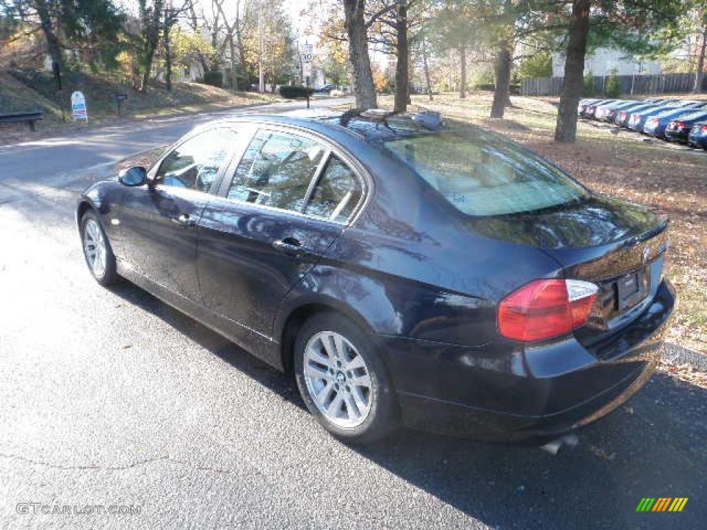 2006 3 Series 325xi Sedan - Monaco Blue Metallic / Beige photo #3