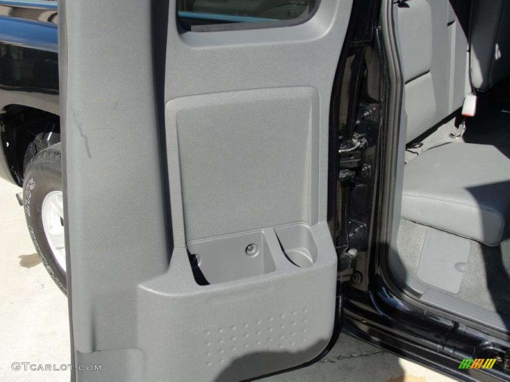 2007 Dodge Dakota SLT Club Cab Medium Slate Gray Door Panel Photo #40035774