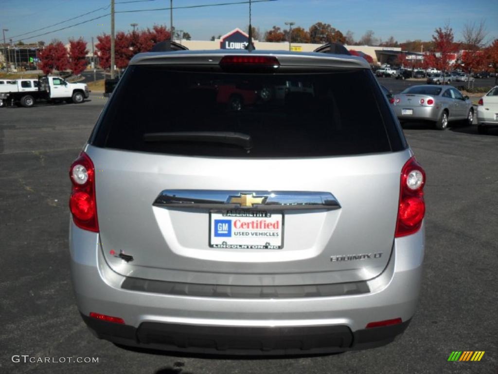 2010 Equinox LT - Silver Ice Metallic / Jet Black/Light Titanium photo #3