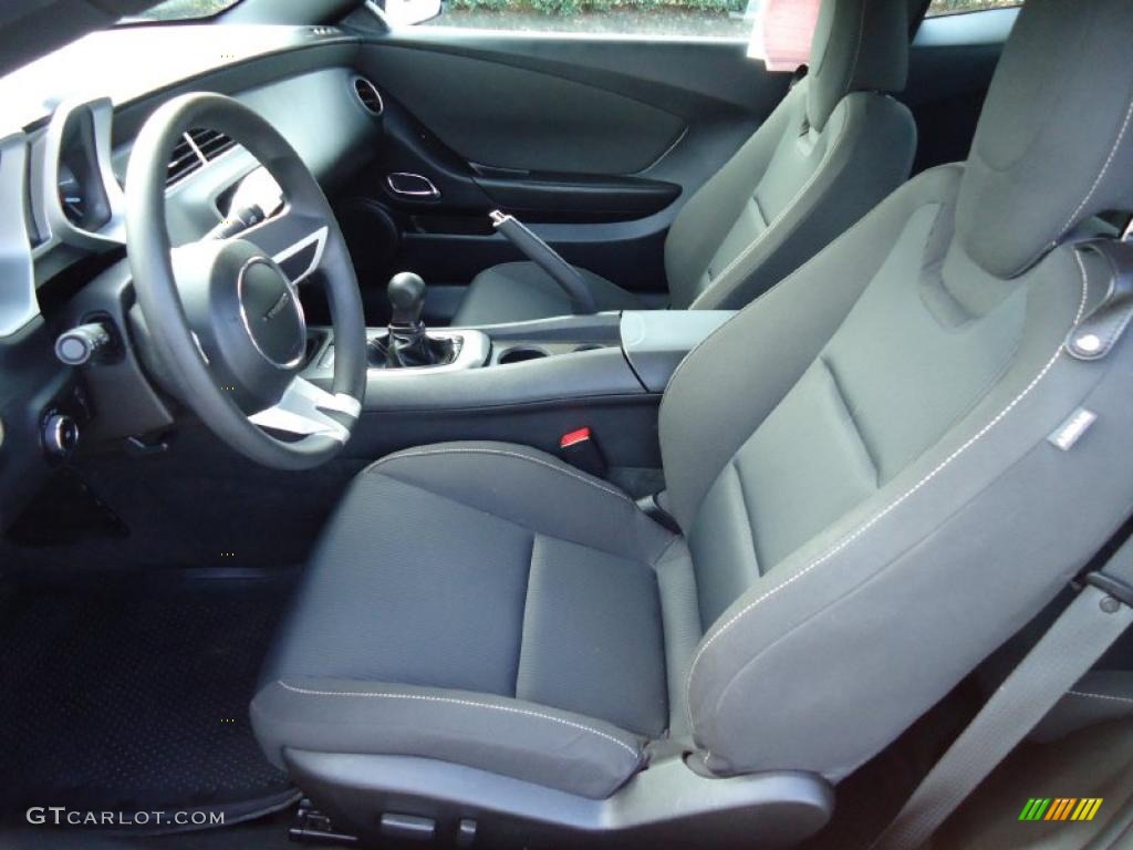 Black Interior 2010 Chevrolet Camaro LT Coupe Photo #40037182