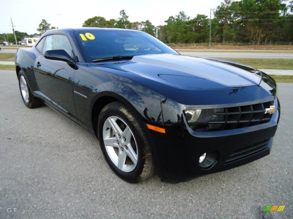 Black 2010 Chevrolet Camaro LT Coupe Exterior Photo #40037260