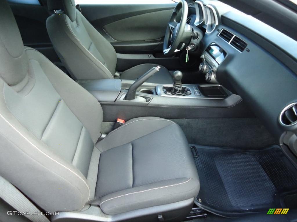 Black Interior 2010 Chevrolet Camaro LT Coupe Photo #40037287