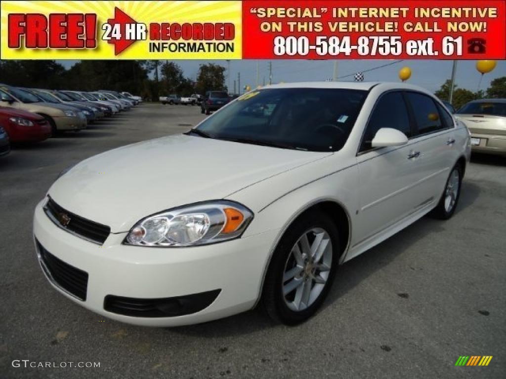 2009 Impala LTZ - White / Ebony photo #1
