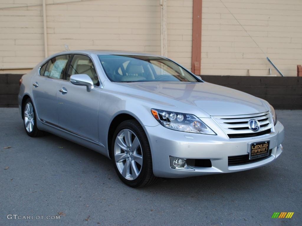 Mercury Metallic 2010 Lexus LS 600h L AWD Hybrid Exterior Photo #40038362
