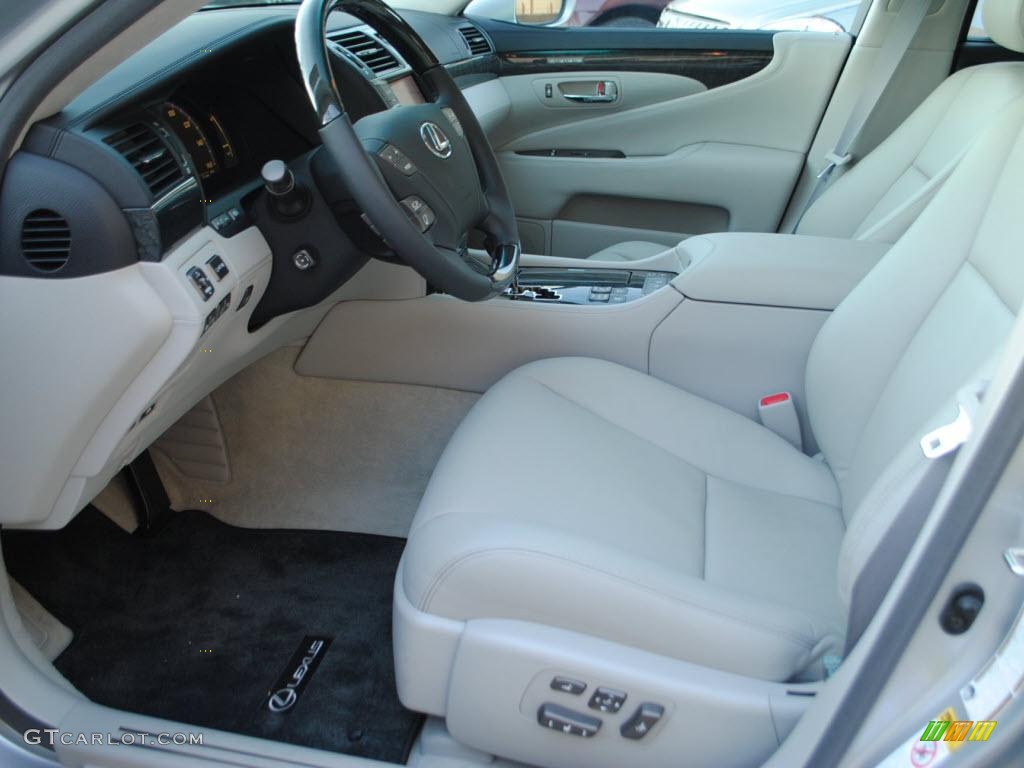 Light Gray Interior 2010 Lexus LS 600h L AWD Hybrid Photo #40038502