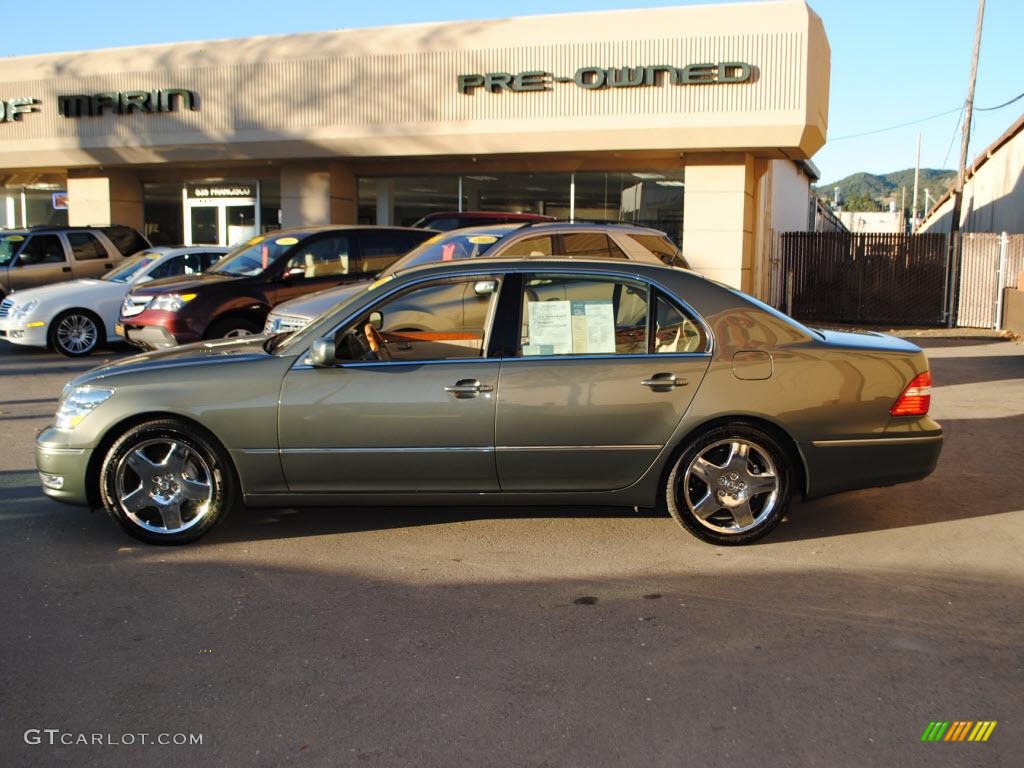 Cypress Pearl 2005 Lexus LS 430 Sedan Exterior Photo #40038646