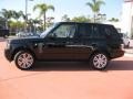 2010 Santorini Black Pearl Land Rover Range Rover HSE  photo #3