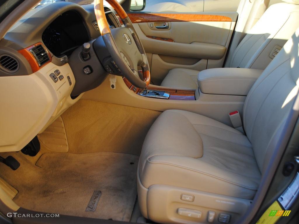 Cashmere Interior 2005 Lexus LS 430 Sedan Photo #40038738