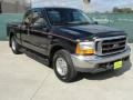 2000 Black Ford F250 Super Duty XLT Extended Cab  photo #1