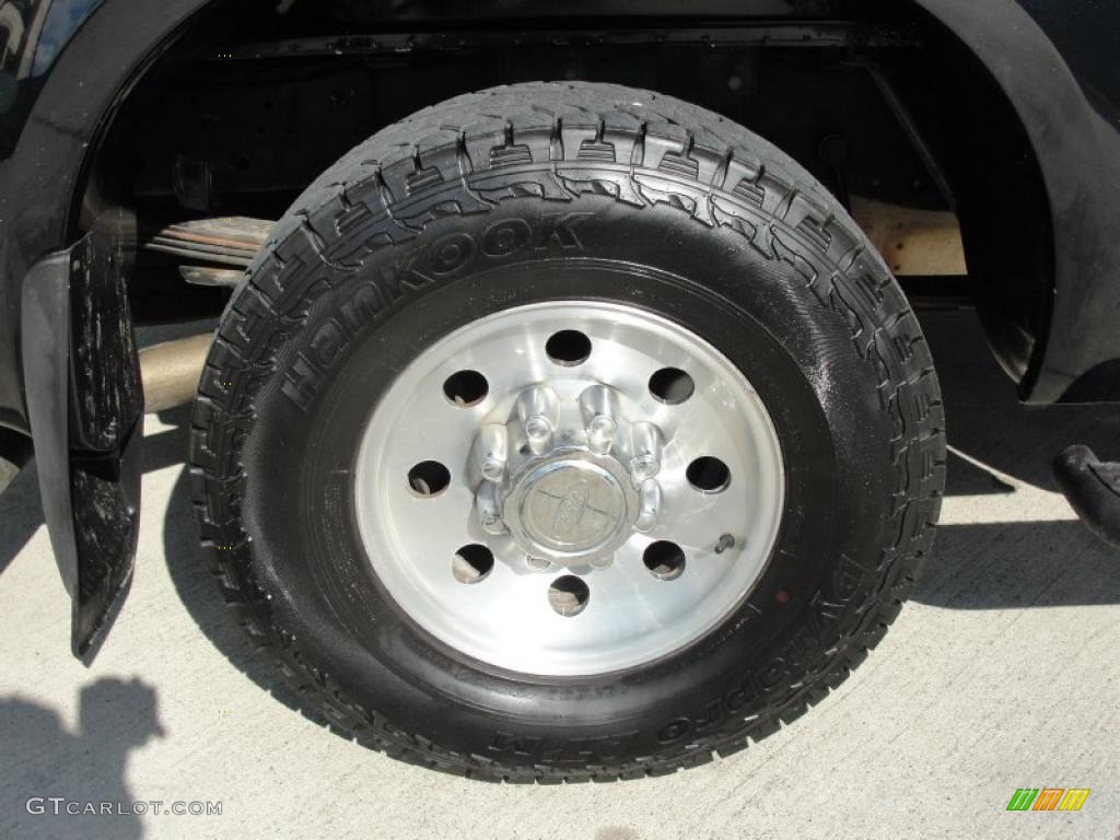 2000 Ford F250 Super Duty XLT Extended Cab Wheel Photo #40038954