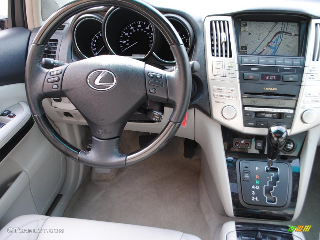 2009 Lexus RX 350 AWD Light Gray Dashboard Photo #40038982