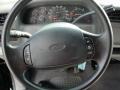 Medium Graphite 2000 Ford F250 Super Duty XLT Extended Cab Steering Wheel