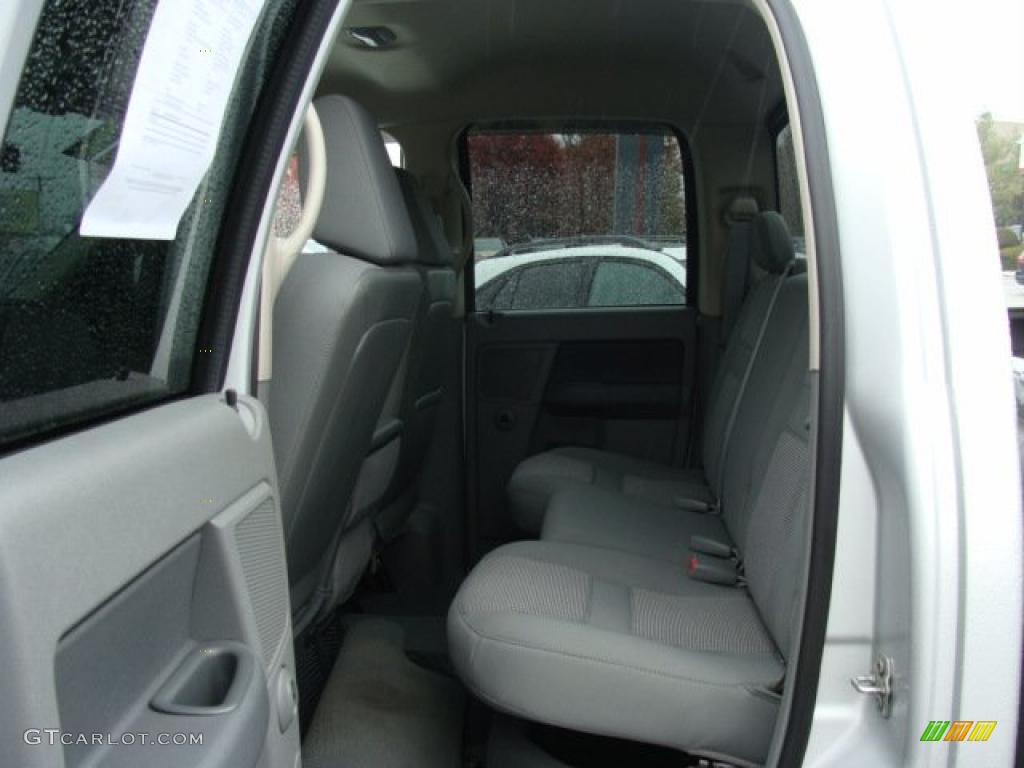 2007 Ram 1500 ST Quad Cab 4x4 - Bright Silver Metallic / Medium Slate Gray photo #13
