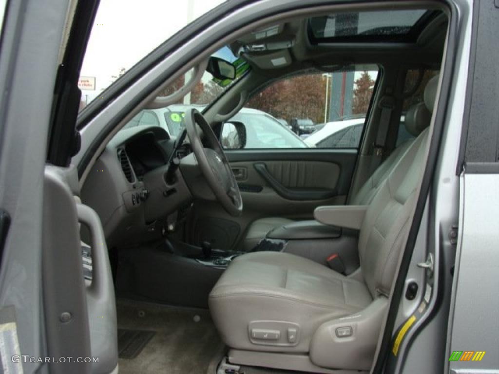 Oak Interior 2003 Toyota Sequoia Limited 4WD Photo #40041582