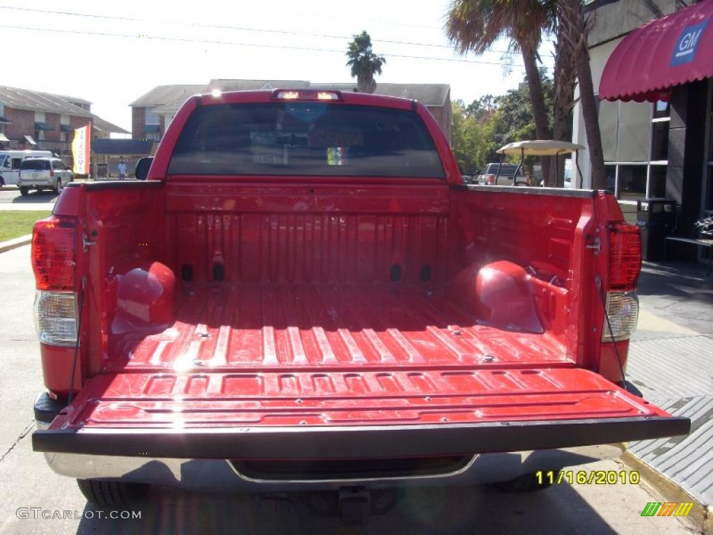 2010 Tundra Double Cab - Radiant Red / Graphite Gray photo #5