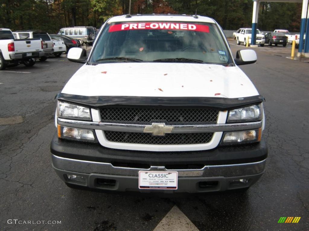 2005 Avalanche LT 4x4 - Summit White / Tan/Neutral photo #8