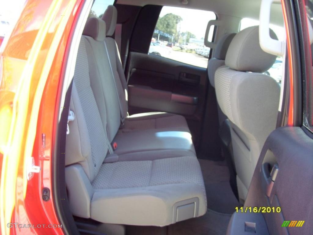 2010 Tundra Double Cab - Radiant Red / Graphite Gray photo #12