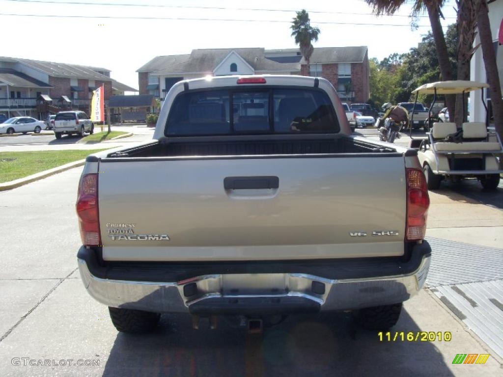 2007 Tacoma V6 Double Cab 4x4 - Desert Sand Mica / Taupe photo #2