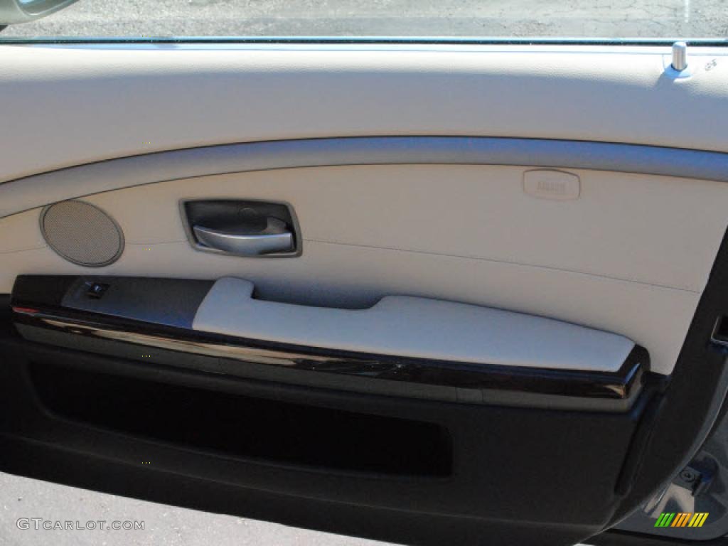 2008 7 Series 750Li Sedan - Michigan Blue Metallic / Cream Beige photo #4