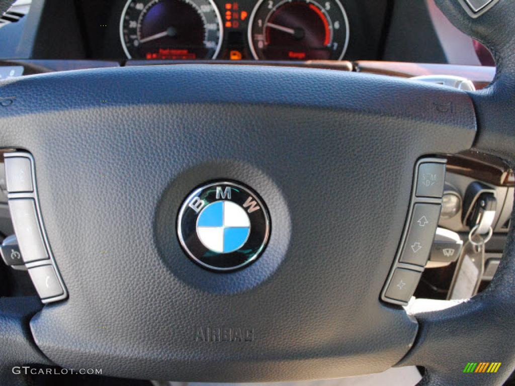 2008 7 Series 750Li Sedan - Michigan Blue Metallic / Cream Beige photo #17
