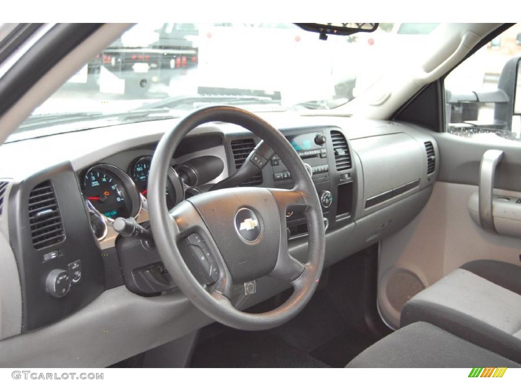 2008 Chevrolet Silverado 3500HD Regular Cab Chassis Stake Truck Dashboard Photos