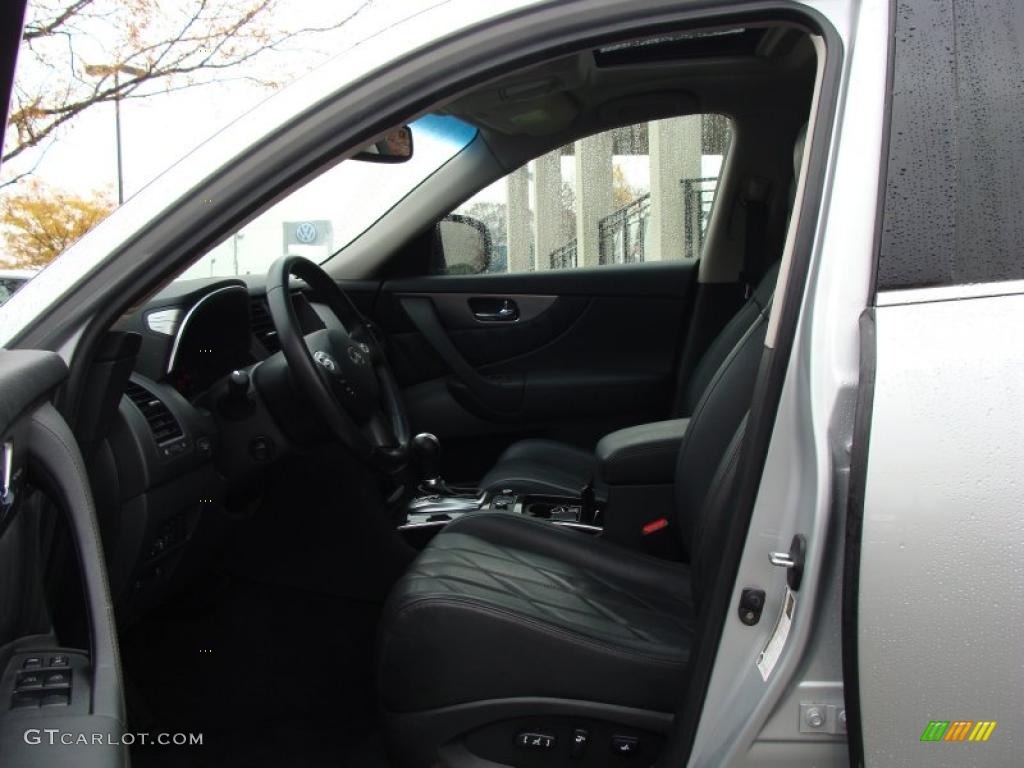 Graphite Interior 2010 Infiniti FX 35 AWD Photo #40046274