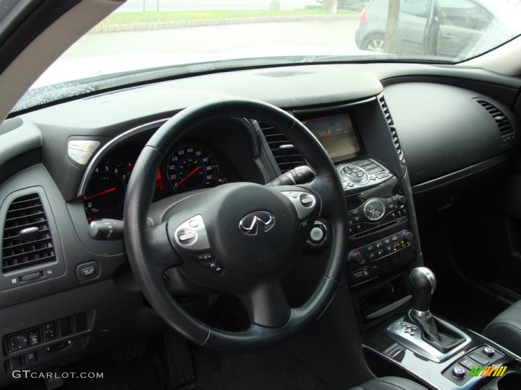 2010 Infiniti FX 35 AWD Graphite Dashboard Photo #40046310