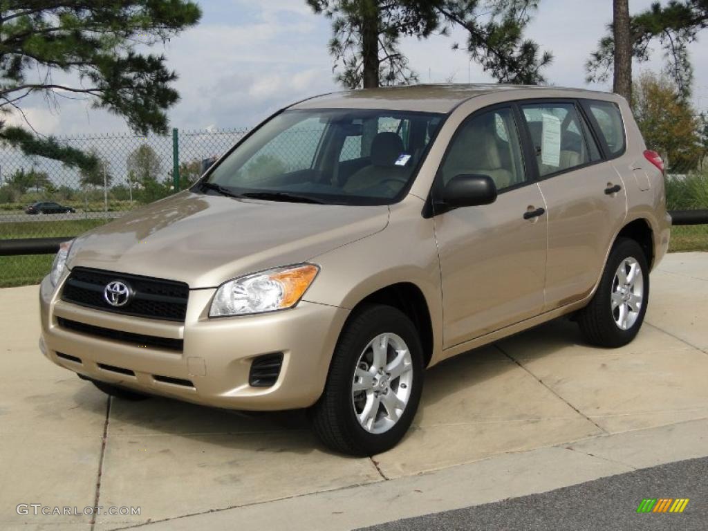 Sandy Beach Metallic 2010 Toyota RAV4 I4 4WD Exterior Photo #40047146