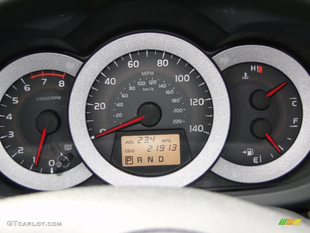 2010 Toyota RAV4 I4 4WD Gauges Photo #40047206
