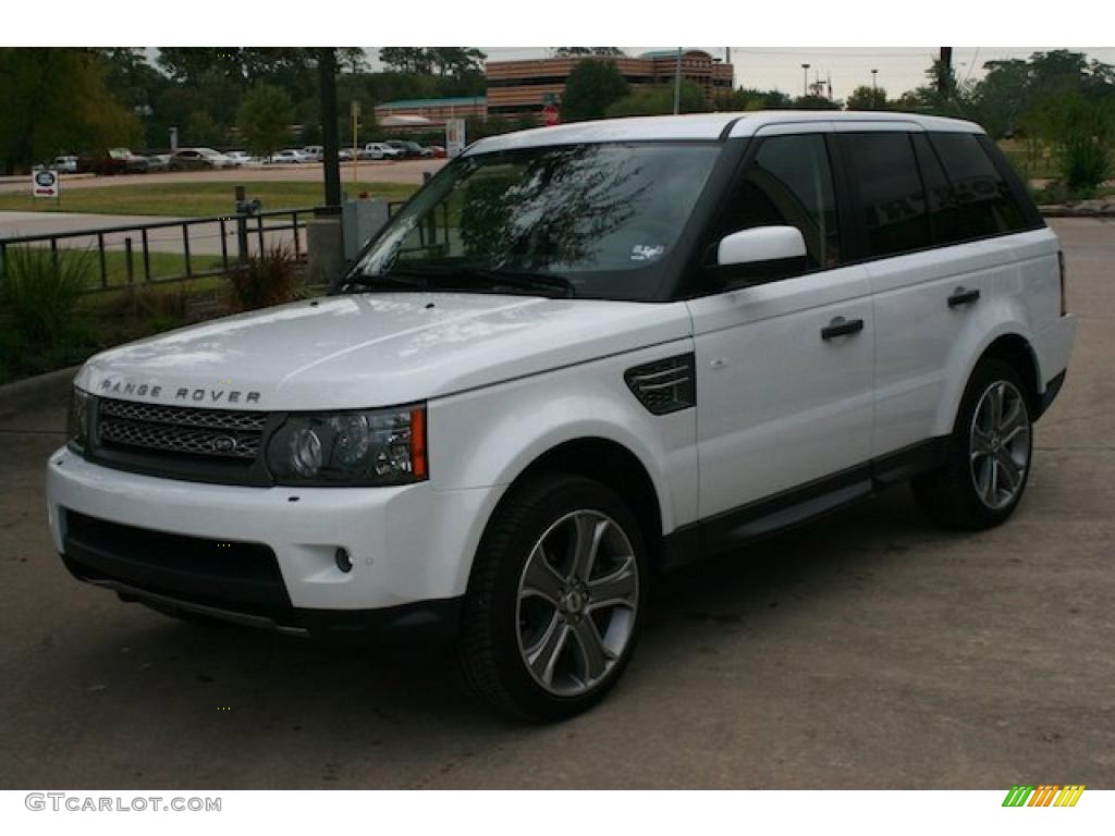 Fuji White 2011 Land Rover Range Rover Sport Supercharged Exterior Photo #40047418