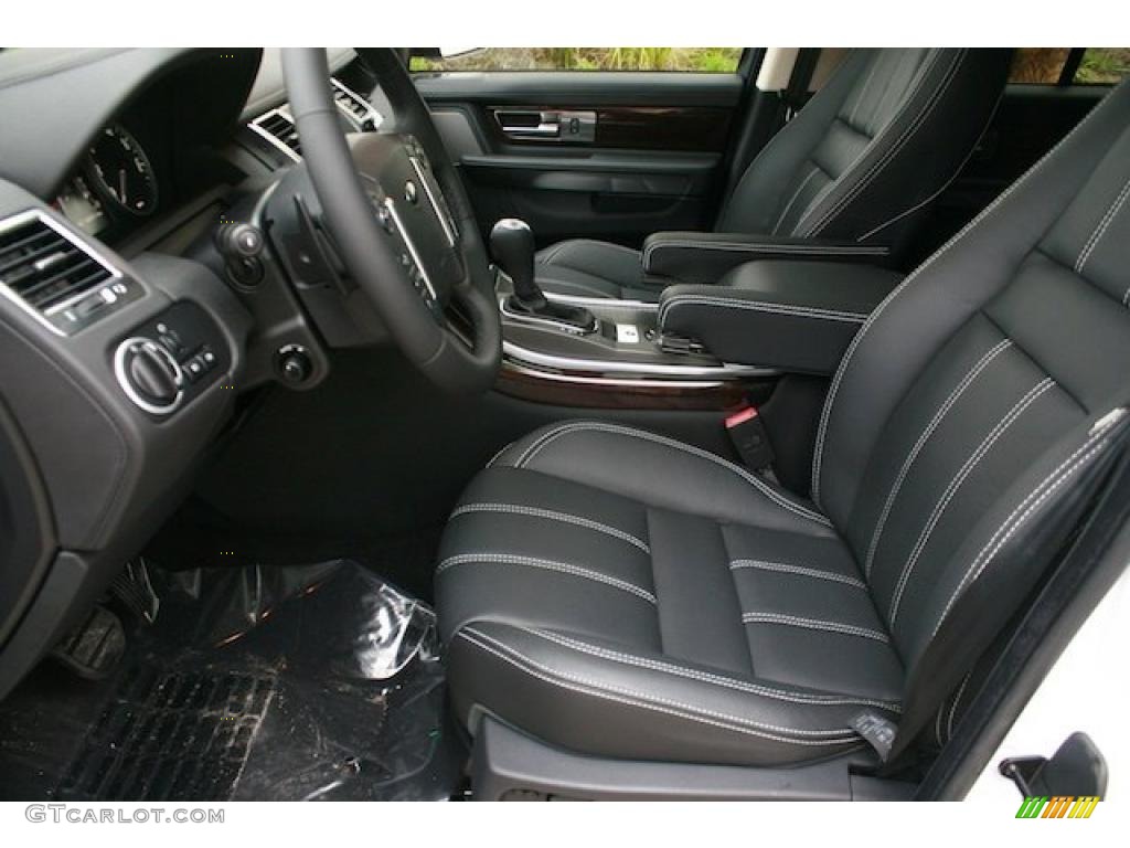 Ebony/Ebony Interior 2011 Land Rover Range Rover Sport Supercharged Photo #40047426