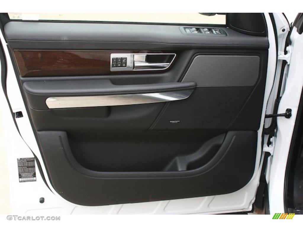 2011 Land Rover Range Rover Sport Supercharged Ebony/Ebony Door Panel Photo #40047554