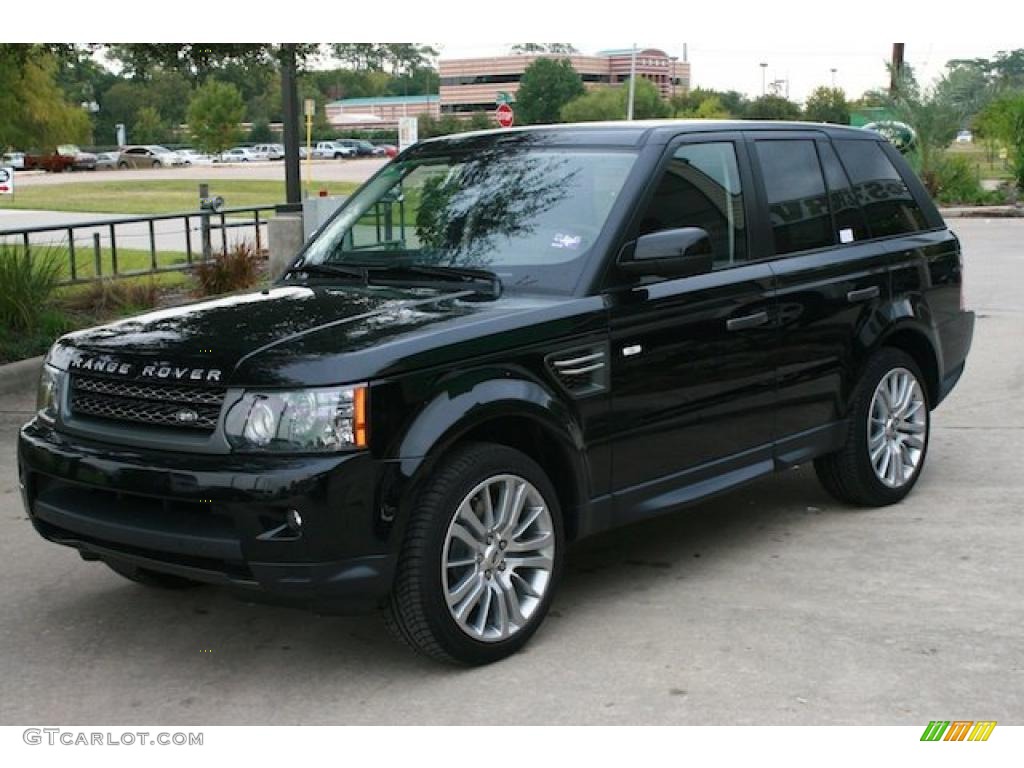 Santorini Black Metallic 2011 Land Rover Range Rover Sport HSE LUX Exterior Photo #40047586