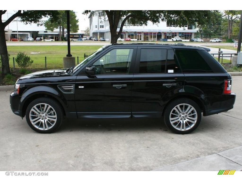 Santorini Black Metallic 2011 Land Rover Range Rover Sport HSE LUX Exterior Photo #40047626