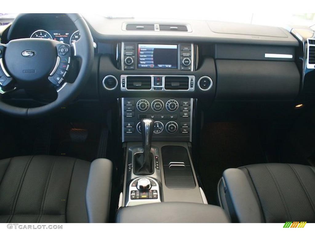 2011 Land Rover Range Rover HSE Jet Black/Jet Black Dashboard Photo #40047946