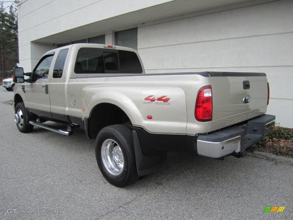 Pueblo Gold Metallic 2008 Ford F350 Super Duty Lariat SuperCab 4x4 Exterior Photo #40048302