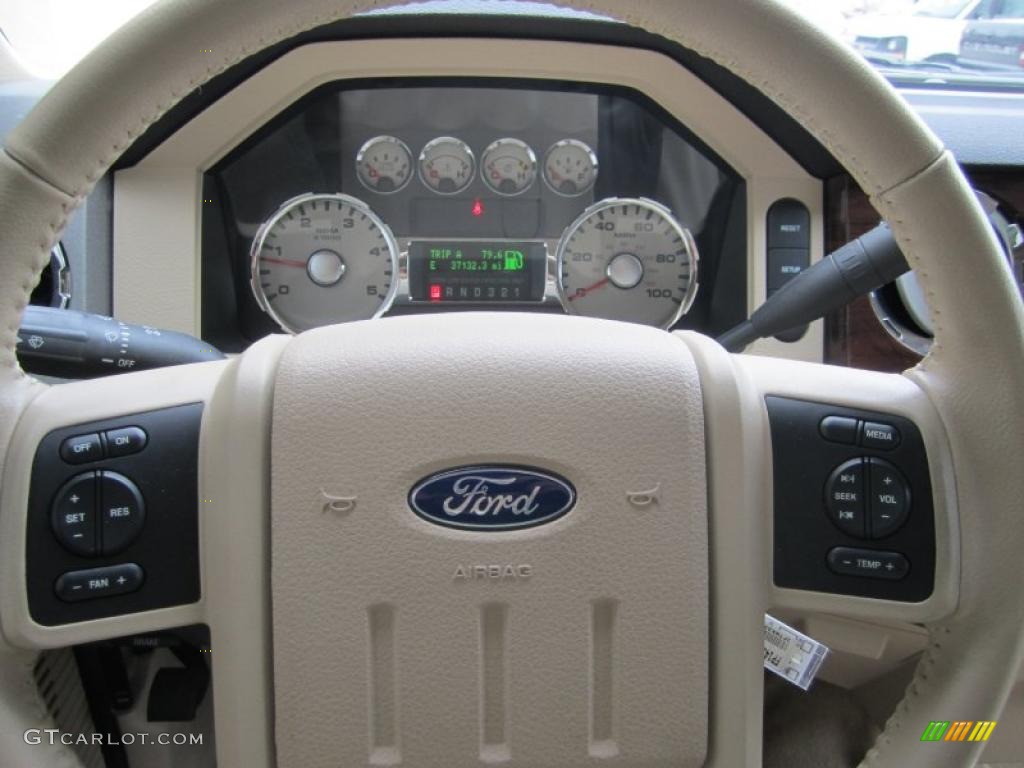 2008 Ford F350 Super Duty Lariat SuperCab 4x4 Controls Photo #40048466