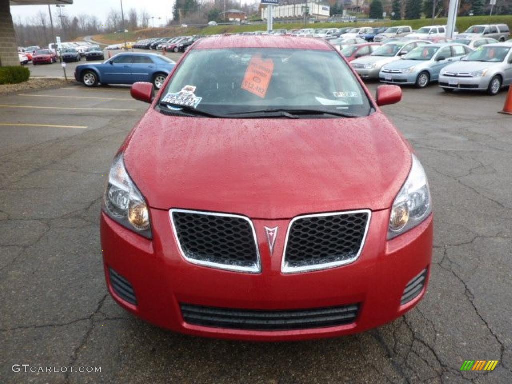 Red Hot Metallic 2010 Pontiac Vibe 1.8L Exterior Photo #40049486