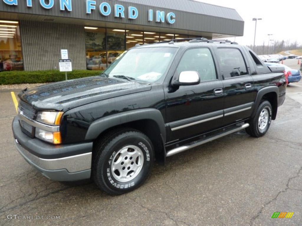 2005 Avalanche LT 4x4 - Black / Gray/Dark Charcoal photo #8