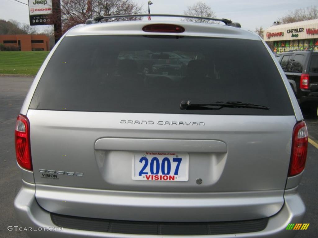 2007 Grand Caravan SE - Bright Silver Metallic / Medium Slate Gray photo #14