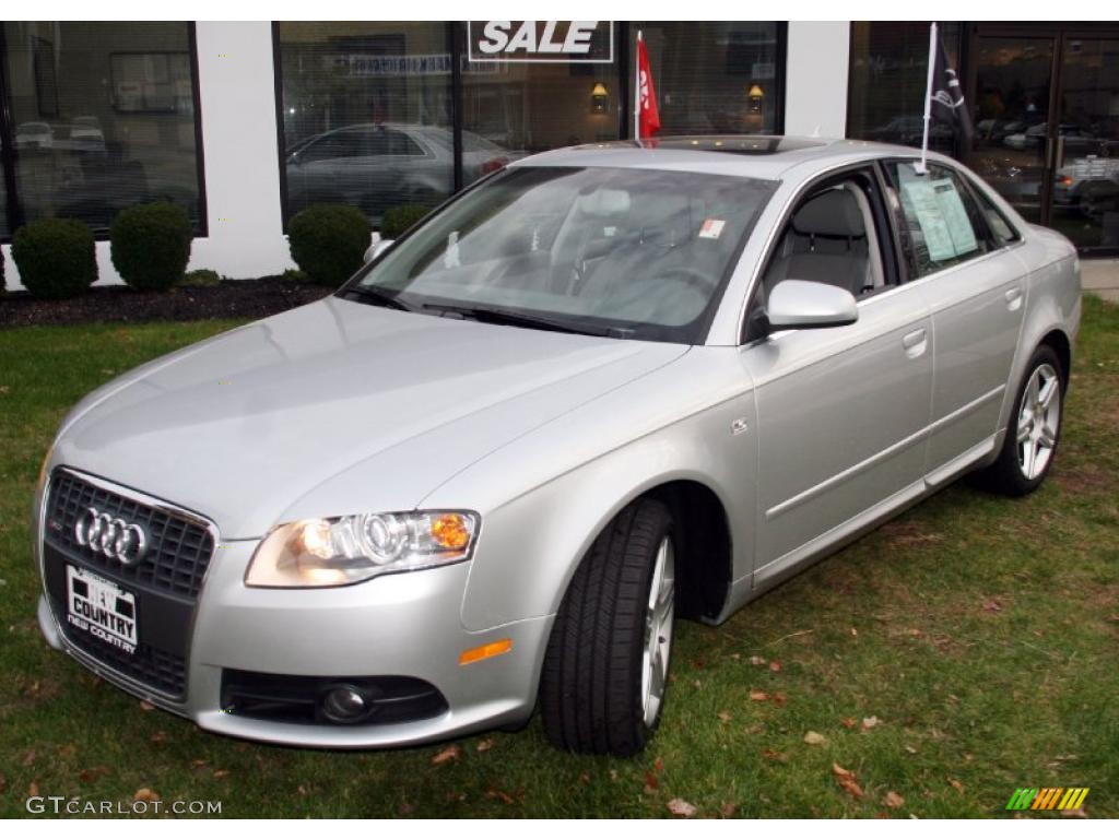 Light Silver Metallic Audi A4