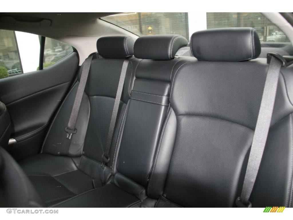 Black Interior 2010 Lexus IS 250 AWD Photo #40051604