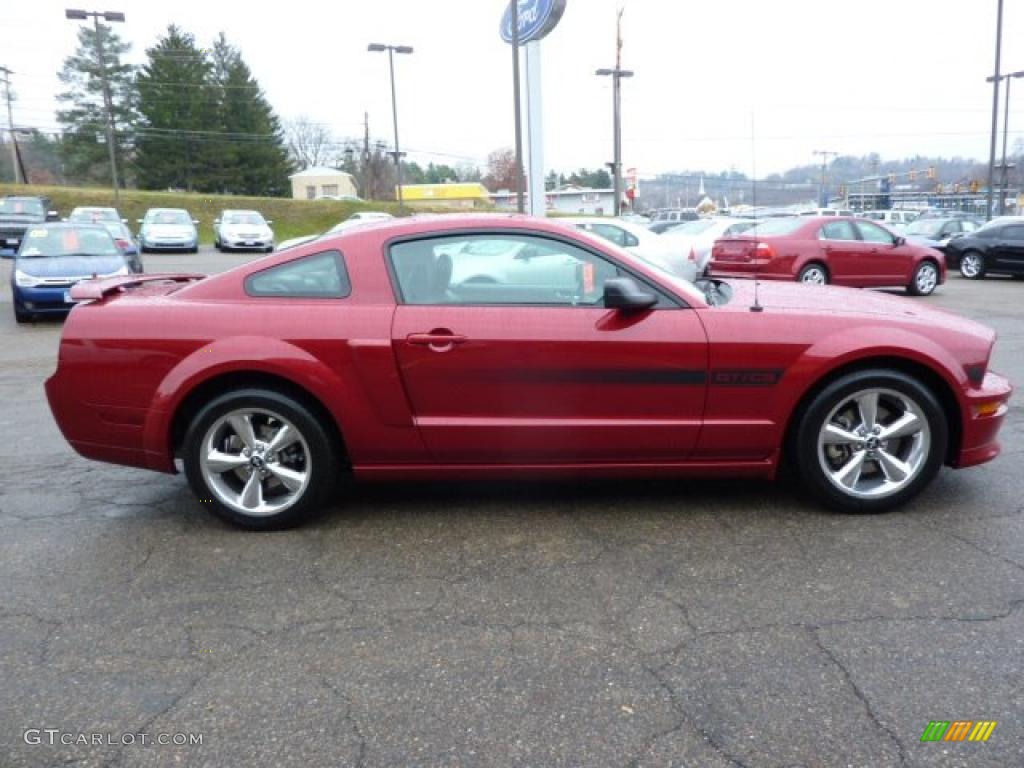 Dark Candy Apple Red 2009 Ford Mustang GT/CS California Special Coupe Exterior Photo #40051666