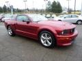 Dark Candy Apple Red 2009 Ford Mustang GT/CS California Special Coupe Exterior