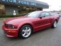 Dark Candy Apple Red 2009 Ford Mustang GT/CS California Special Coupe Exterior