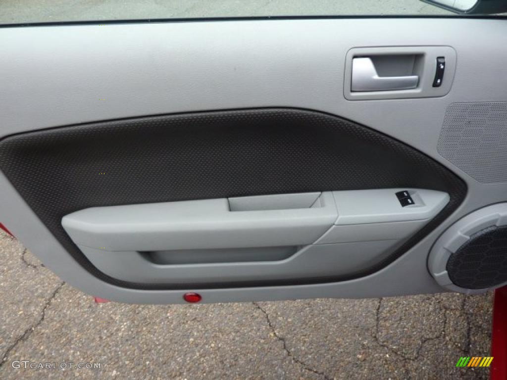 2009 Ford Mustang GT/CS California Special Coupe Black/Dove Door Panel Photo #40051723