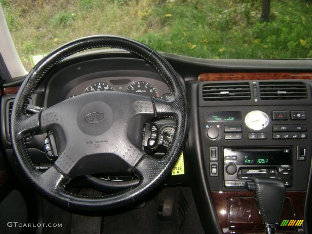 1999 Infiniti Q 45 t Sedan Black Dashboard Photo #40052422