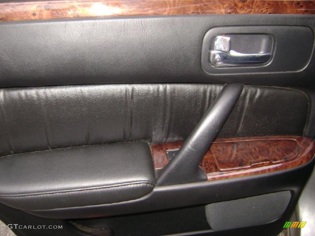 1999 Infiniti Q 45 t Sedan Black Door Panel Photo #40052462