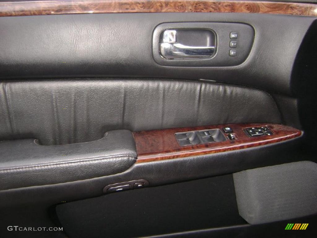 1999 Infiniti Q 45 t Sedan Black Door Panel Photo #40052478